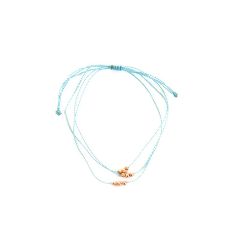 "Wish Me Luck" Bracelet - Turquoise