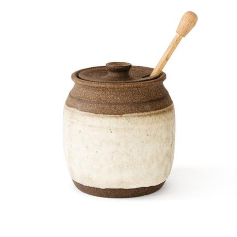 Clay Honey Pot