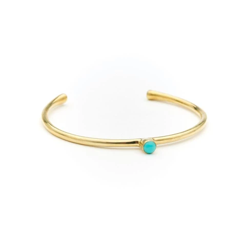 Aura Turquoise Cuff Bracelet - Odette, NY